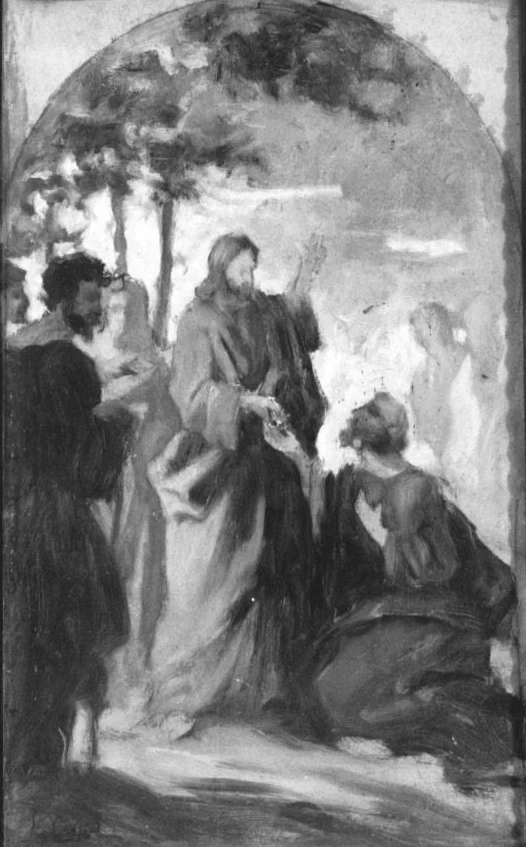 Cristo consegna le chiavi a San Pietro - Chiesa di S. Maria Assunta, Vittorio Veneto, Treviso
